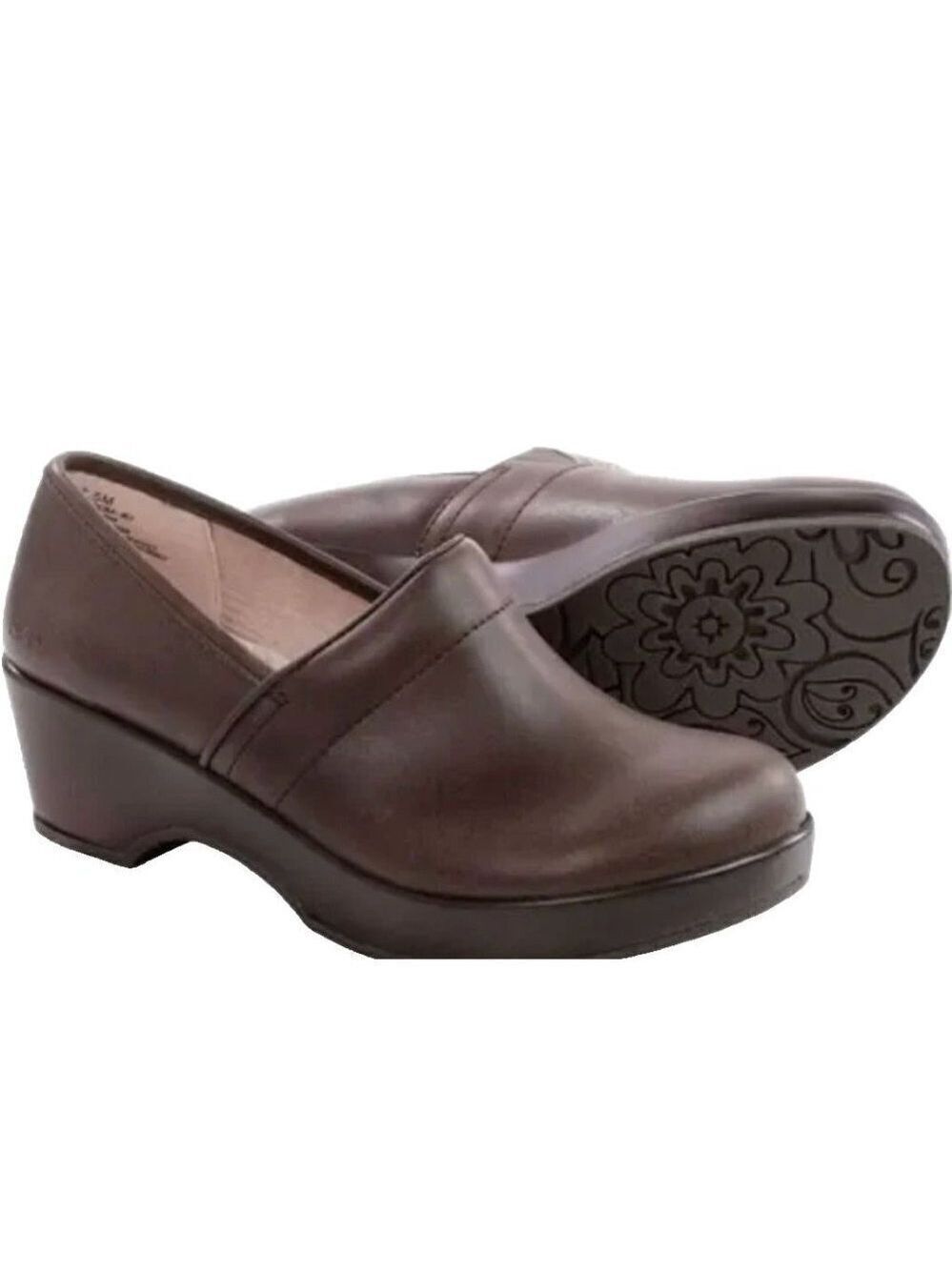 JBU Jambu Cordoba Size 8.5 Clog Brown Leather